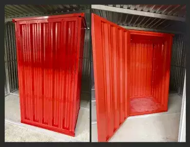 Красный мини контейнер SKOGGY