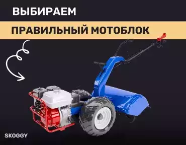 Выбираем правильный мотоблок